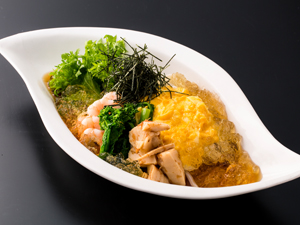 鴨と焼ねぎのつけ汁うどん
